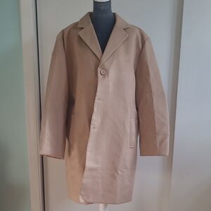 Elegant Tan Trench Coat for Men